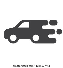 fast car vector icon, modern concept 