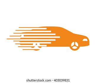 fast car vehicle transportation car automotive garage drive dealer image icon