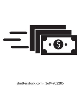 Fast Cash Icon vector graphics