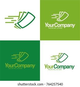 Fast Cash Logo Icon and Logo - Vector Illustration