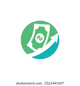 Fast cash money for finance professional business logo design