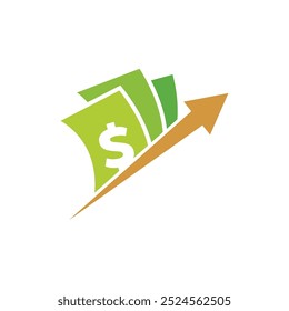 Fast cash money for finance professional business logo design