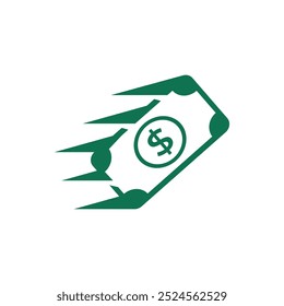 Fast cash money for finance professional business logo design