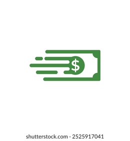 Fast cash money for finance professional business logo design