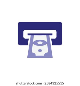 Fast Cash Withdrawal From ATM Using Bank Card