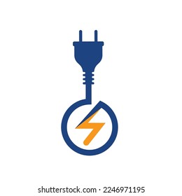fast cgharging electric cord icon vector design template web