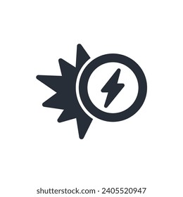 icono de carga rápida. vector.Curso editable.Signo de estilo lineal para uso de diseño web,logotipo.Ilustración de símbolo.