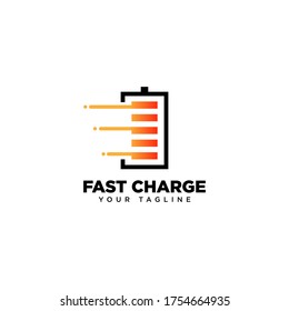 Fast Charge Logo Design Template