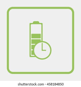 Fast charging icon.