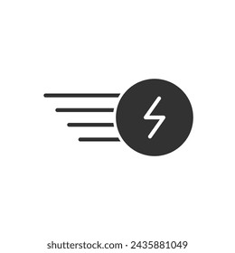 Fast Charging Icon Sign Symbol