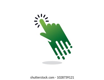 Fast Click Logo Design Template, Element Design, Vector Design