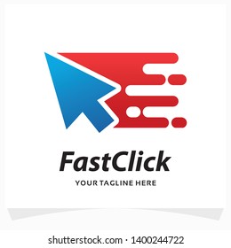Fast Click Logo Design Template