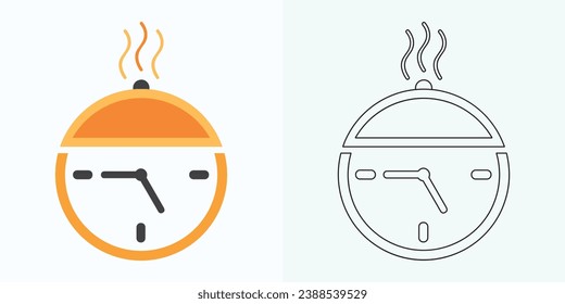 Fast Clock Timer Icon, Quick Time, Fast Delivery Timer Vector, Time Out Sign, Countdown, Fast Service Sign, Clock Speedy Flat, Deadline Concept, Stopwatch In Motion Symbol