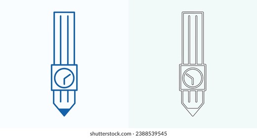 Fast Clock Timer Icon, Quick Time, Fast Delivery Timer Vector, Time Out Sign, Countdown, Fast Service Sign, Clock Speedy Flat, Deadline Concept, Stopwatch In Motion Symbol