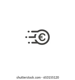 Fast Coin Euro Logo Icon