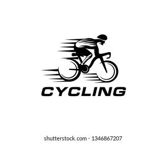 Fast cycling competition logo design inspiration