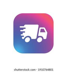 Fast Delivery - App Icon Button