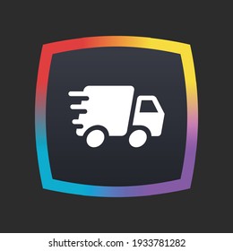 Fast Delivery - App Icon Button