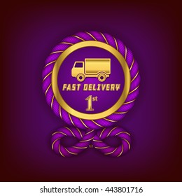 Fast Delivery Award with Rope Design
