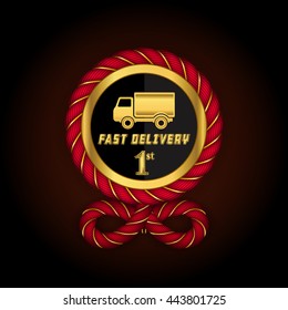 Fast Delivery Award with Rope Design