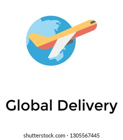 Fast delivery concept, online shopping 