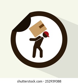 fast delivery design, vector illustration eps10 graphic 