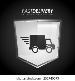 fast delivery design, vector illustration eps10 graphic 