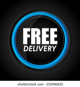 fast delivery design, vector illustration eps10 graphic 