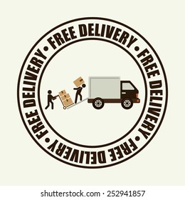 fast delivery design, vector illustration eps10 graphic 
