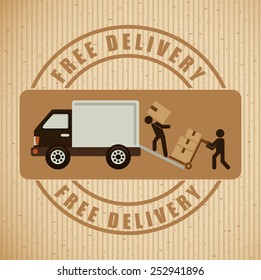 fast delivery design, vector illustration eps10 graphic 