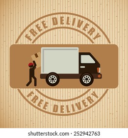 fast delivery design, vector illustration eps10 graphic 