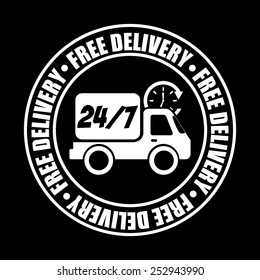 fast delivery design, vector illustration eps10 graphic 