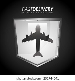 fast delivery design, vector illustration eps10 graphic 