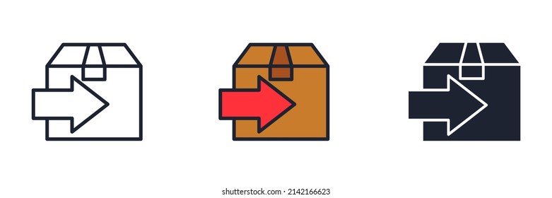 fast delivery. free shipping icon symbol template for graphic and web design collection logo vector illustration