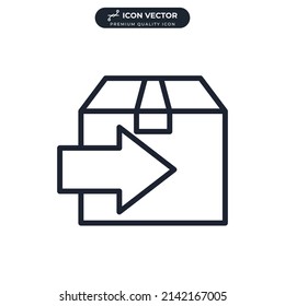 fast delivery. free shipping icon symbol template for graphic and web design collection logo vector illustration