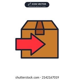 fast delivery. free shipping icon symbol template for graphic and web design collection logo vector illustration