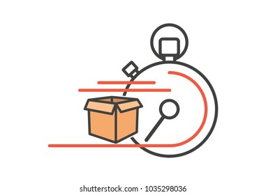 Fast delivery icon