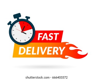 Similar Images, Stock Photos & Vectors of Express delivery icon for ...