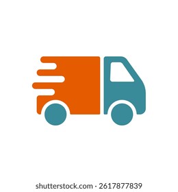 Fast delivery icon. Ecommerce theme vector illustration.