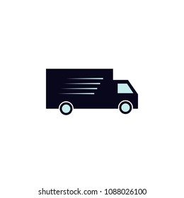 fast delivery icon. Element of colored web icon for mobile concept and web apps. Detailed fast delivery icon can be used for web and mobile. Premium icon on white background