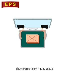 fast delivery icon, free shipping icon, isolated  free shipping box 