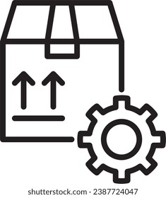 The fast delivery icon has been created simply and is suitable for use by anyone