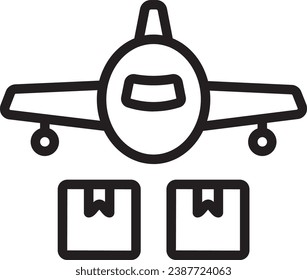 The fast delivery icon has been created simply and is suitable for use by anyone