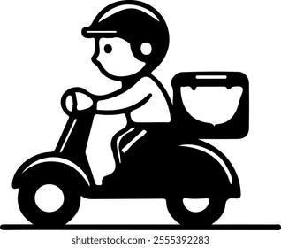 fast delivery icon isolated on white background