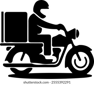 fast delivery icon isolated on white background