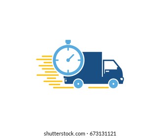 Fast Delivery Icon Logo Design Element