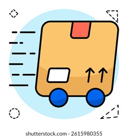Fast delivery icon in perfect design