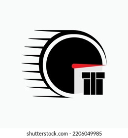 Fast Delivery Icon. Shipping Symbol.
