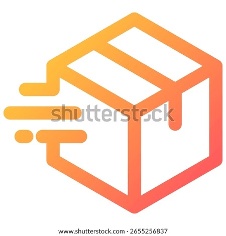 Fast Delivery icon symbol. Vector illustration.