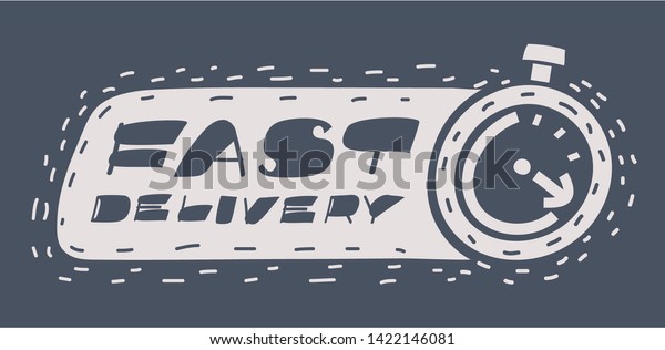 Fast\
delivery icon. Timer and fast delivery sight on background. express\
and urgent shipping, services, chronometer\
sign.